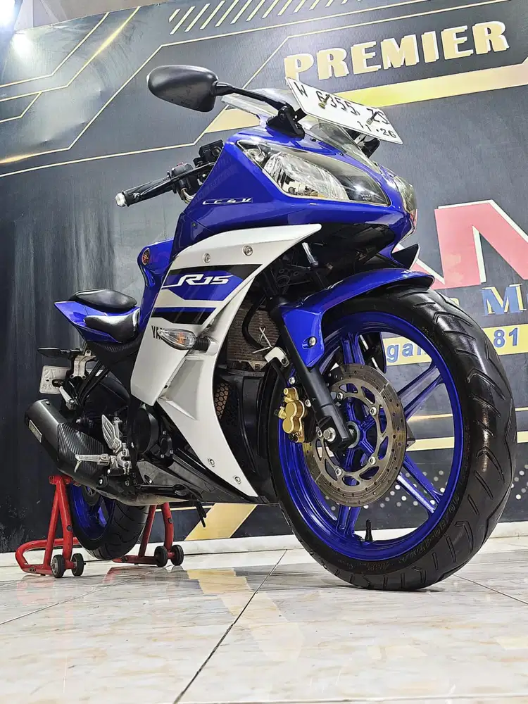 Yamaha R15 V2 TH 2016 odo 10rb Anugerah Motor rungkut