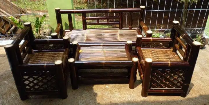 Kursi Tamu Bambu