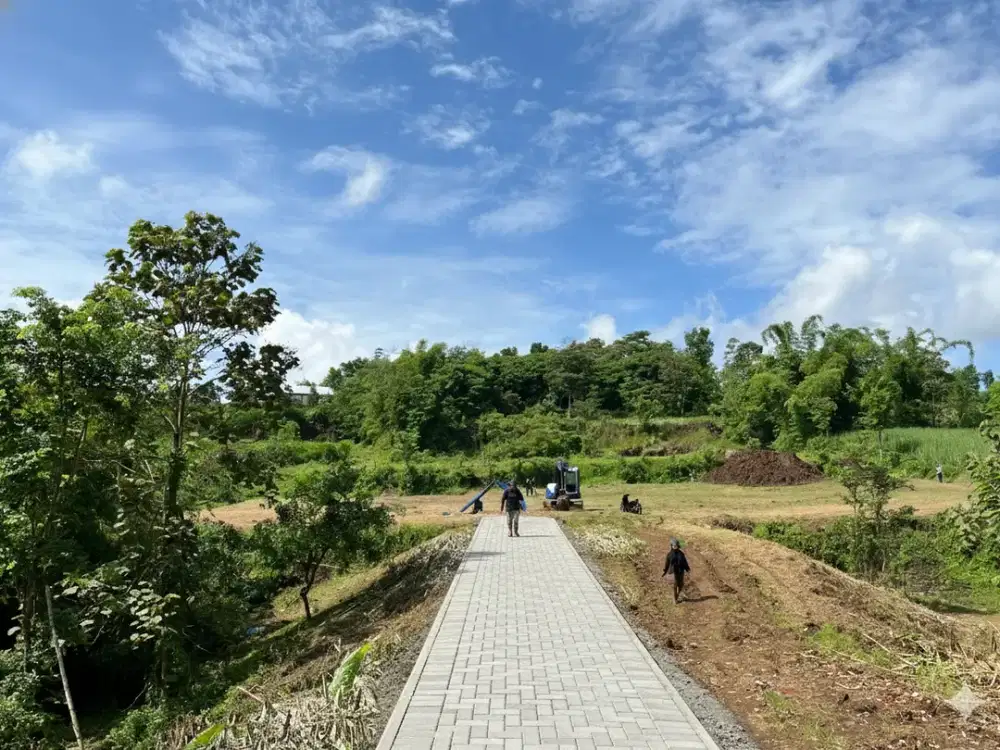 Tanah SHM Strategis Nol Jalan, 5 menit Samsat Kota Malang Bisa Angsur