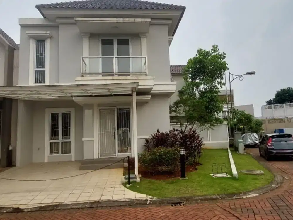 Sewa Rumah Brand New Posisi Hoek Di Boston Gading Serpong