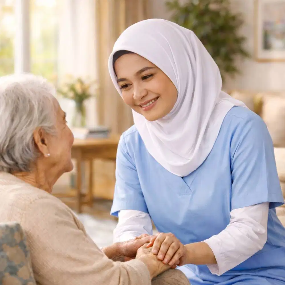 Lowongan Kerja Asisten Rumah Tangga Menginap Penjaga Lansia
