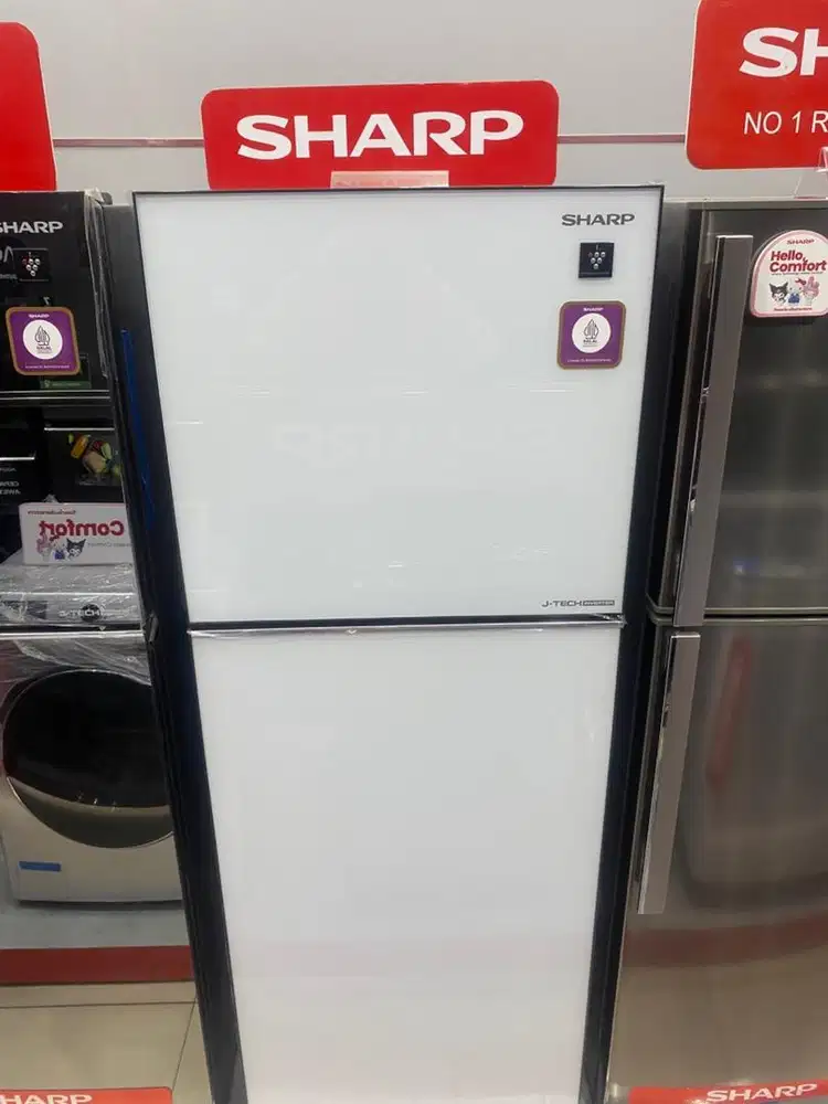 KREDIT MURAH KULKAS SHARP 2 PINTU