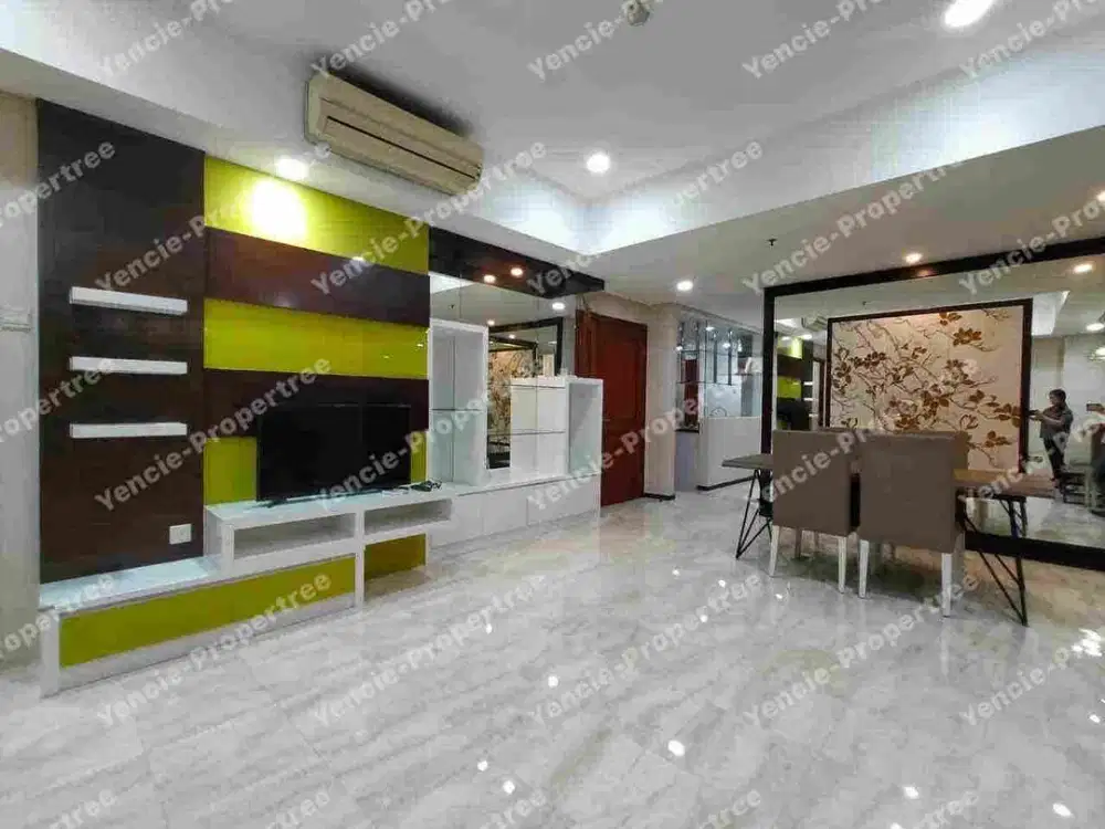 Disewakan tipe 3br apartment royal mediterania garden residence