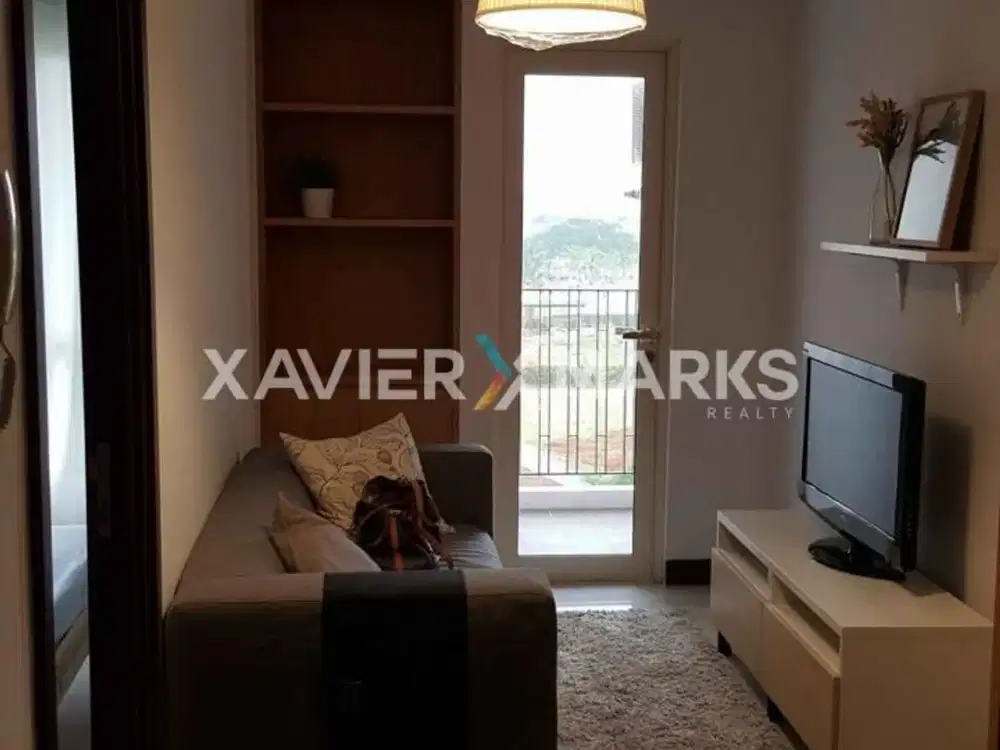 Disewakan Apartemen Full Furnished 1BR Scientia Tower C Gading Serpong Tangerang
