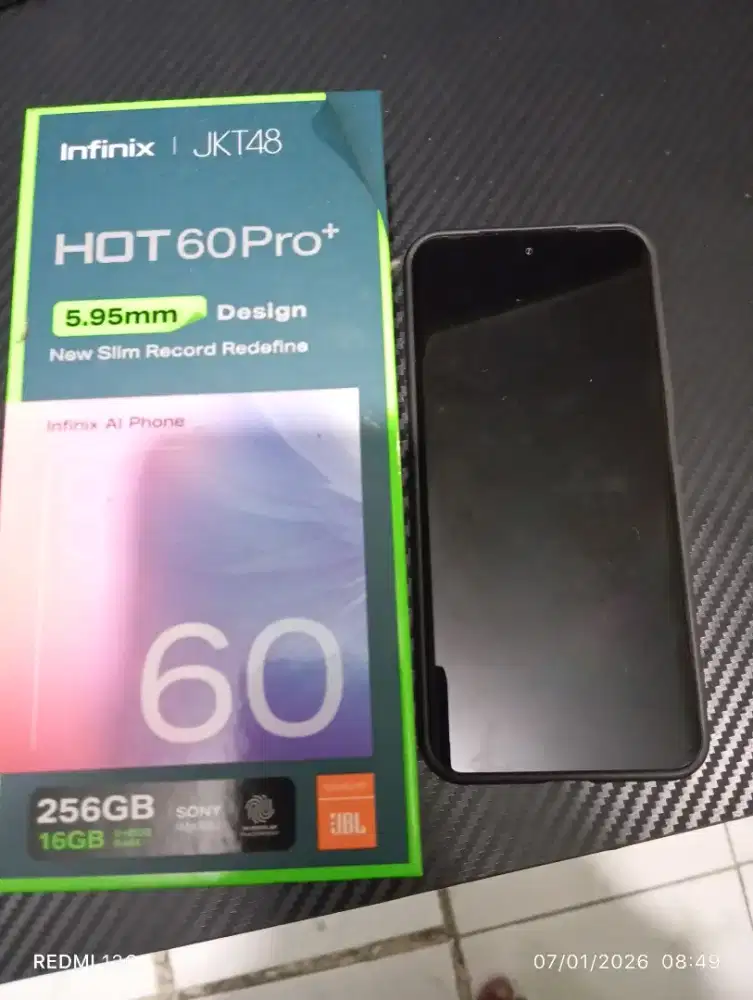 Infinix Hot 60Pro+ like new baru 1 bulan