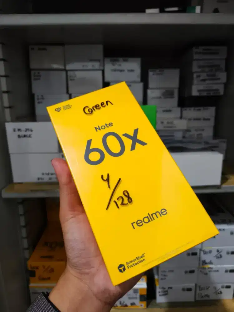 REALME NOTE 60X 4/128 new promo (spek lebih bagus dari redmi A5 4/128)