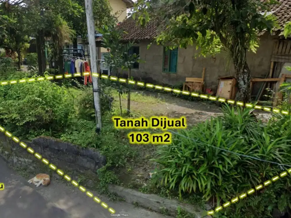 Dijual tanah HOOK di Karangjenjem, sleman yogyakarta,  Lingkungan tenang, asri, tidak di tepi jalan besar, Air tanah melimpah & bersih