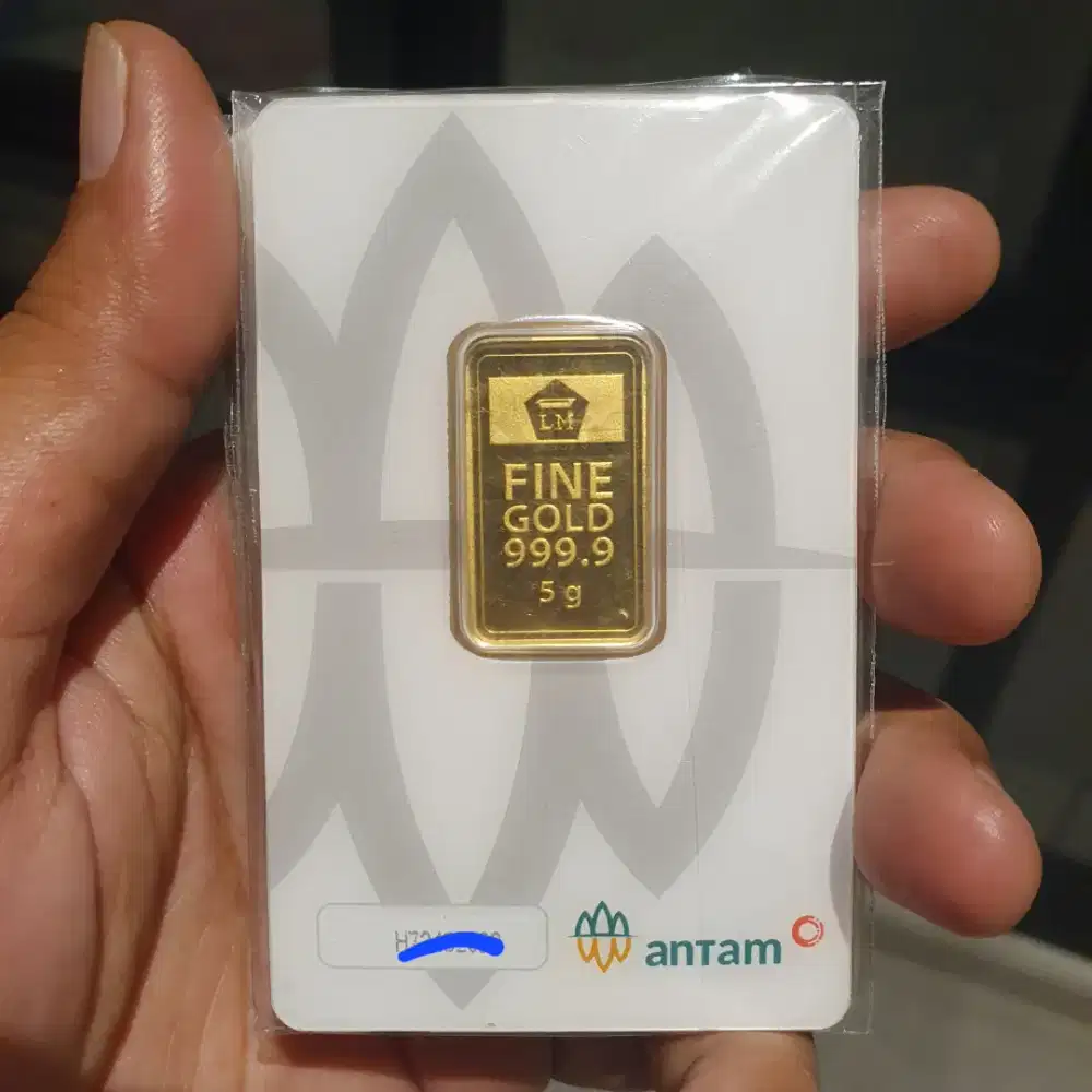 Emas Logam Mulia Antam 5 gr gram RM Surabaya Sidoarjo Gresik