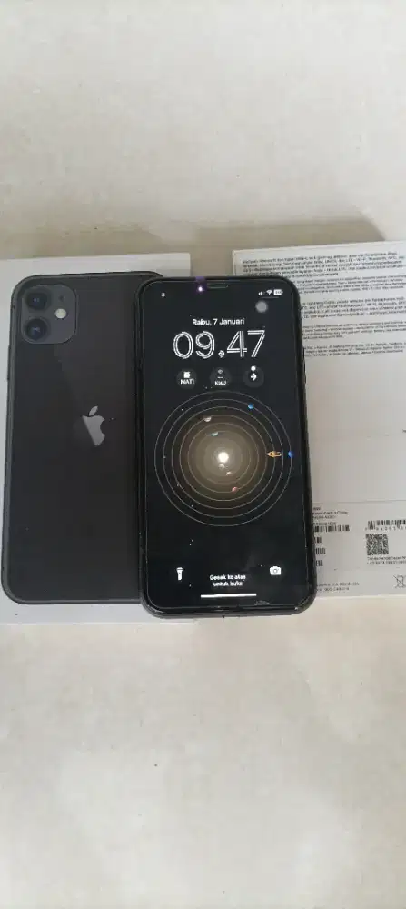 IPhone 11 -128gb Hitam Ibox