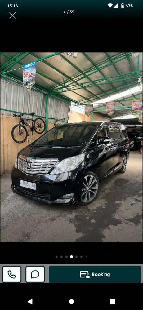 Toyota Alphard G 2.4 At Premium Sound 2009 Mulus
