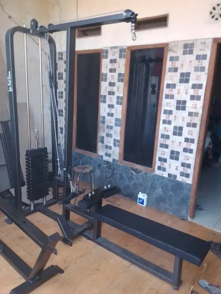 Latspull down+rowing