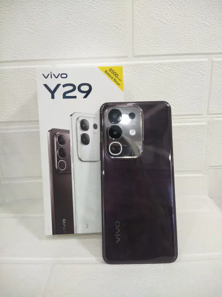 Vivo Y29 6/128 grs 09/2026 like new full original