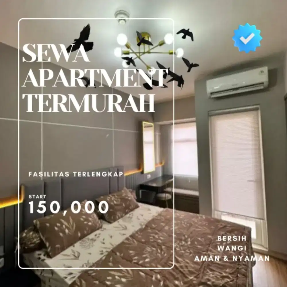 Sewa apartemen Harian/Transit SPRINGWOOD RESIDENCE Tangerang Termurah