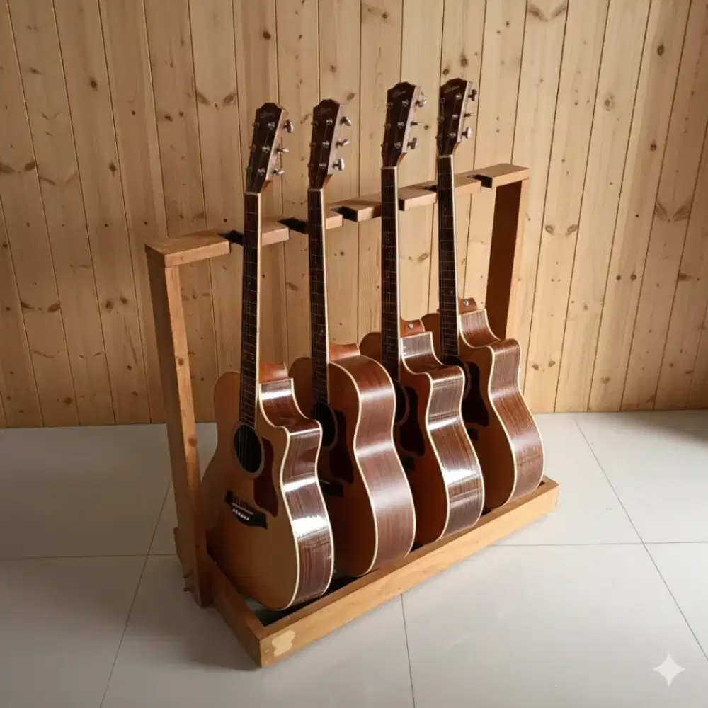 Rak Gitar Akustik 5 Slot