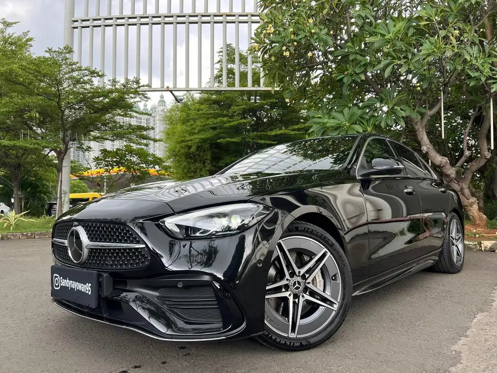 KM.10.000 C300 AMG 2025/2024 BLACK PANOTAMIC W206 TDP75JT BLACK C 300