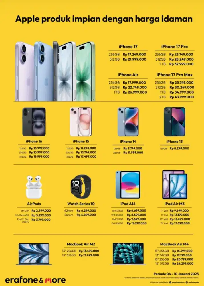 CICILAN TRIPLE 0% TANPA DP BUNGA MULAI 0%