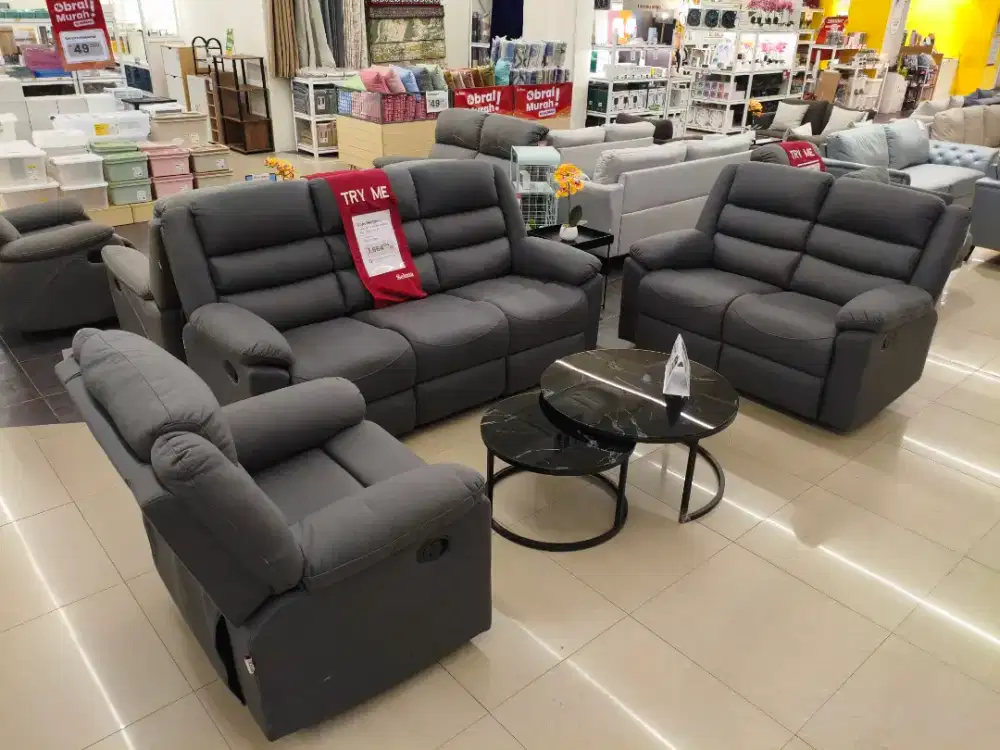 Sofa Recliner Lexus – Nyaman Maksimal, Santai Lebih Premium