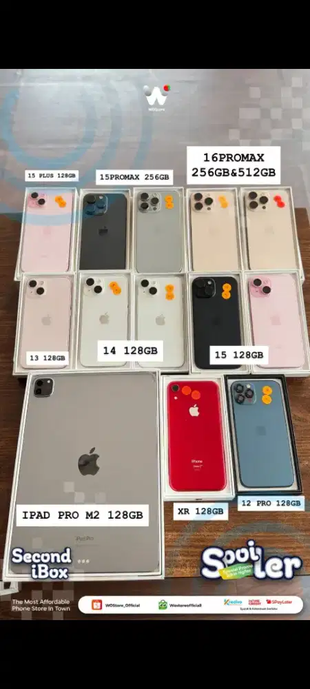 Kredit Iphone All Type, New, Second Ibox, Second Inter