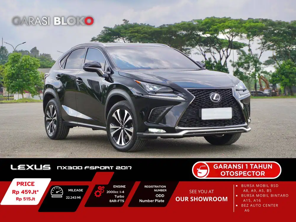 LOW ODO Lexus NX300 F-Sport 2.0 2017