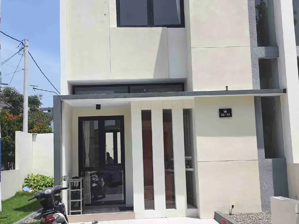 Minimalis 2 Lsntai Lengkap Perabot