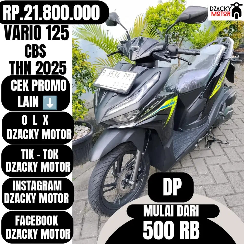 VARIO 125 CBS THN 2025 SECOND LIKE NEW