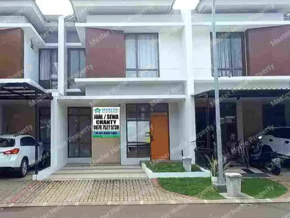 Disewakan Rumah Tingkat Cluster Ada Club House