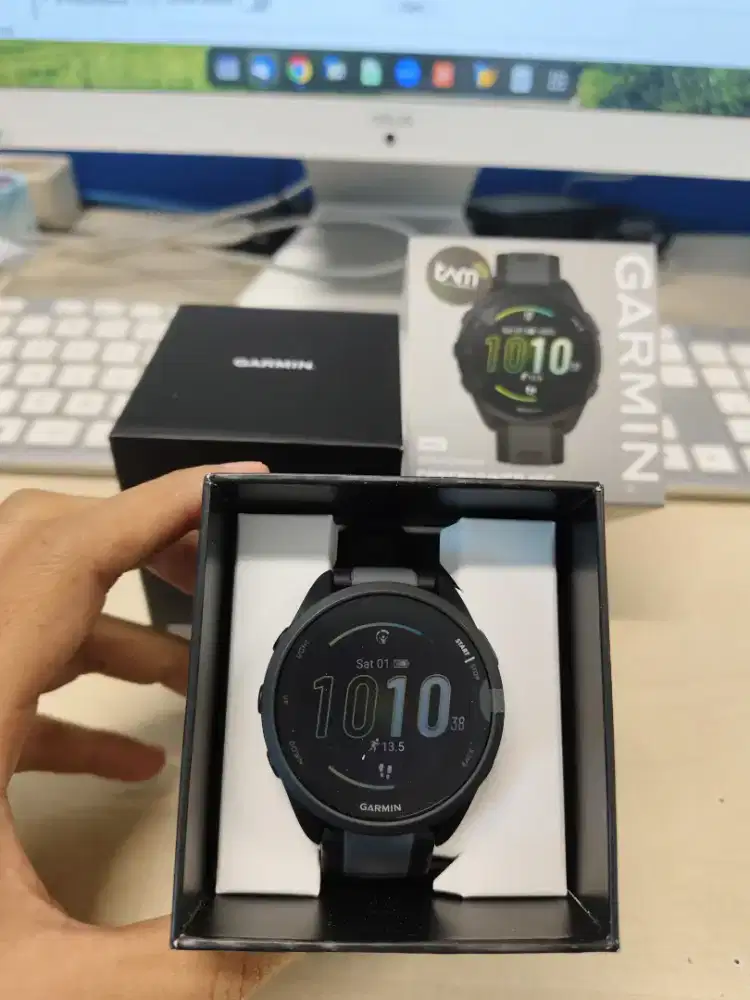 Garmin forerunner 165 black