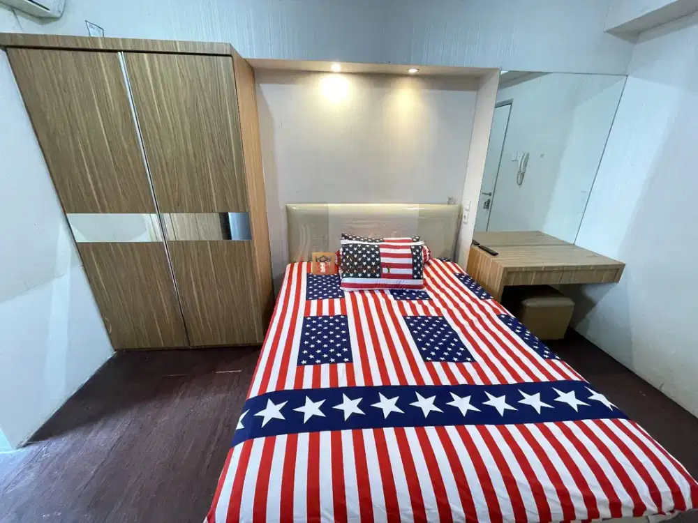 Siapa Cepat Dia Dapat! Studio 21M2 Minimalis Furnished Tower Depan View Kolam Green Bay Pluit Greenbay