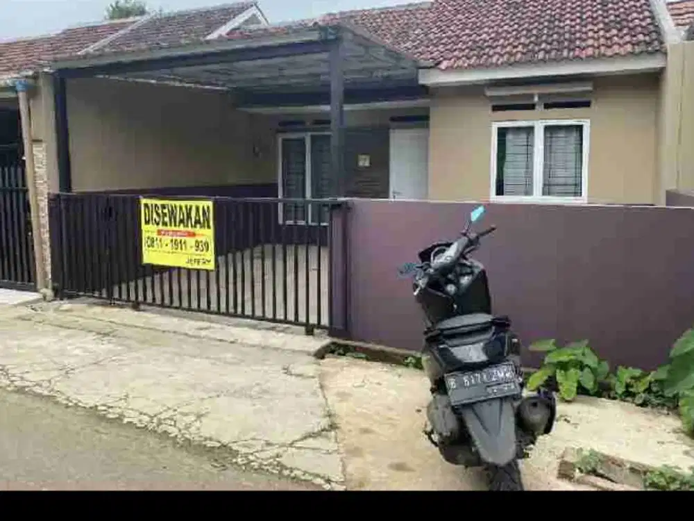 disewakan rumah dalam pemukiman jl abdul wahab sawangan