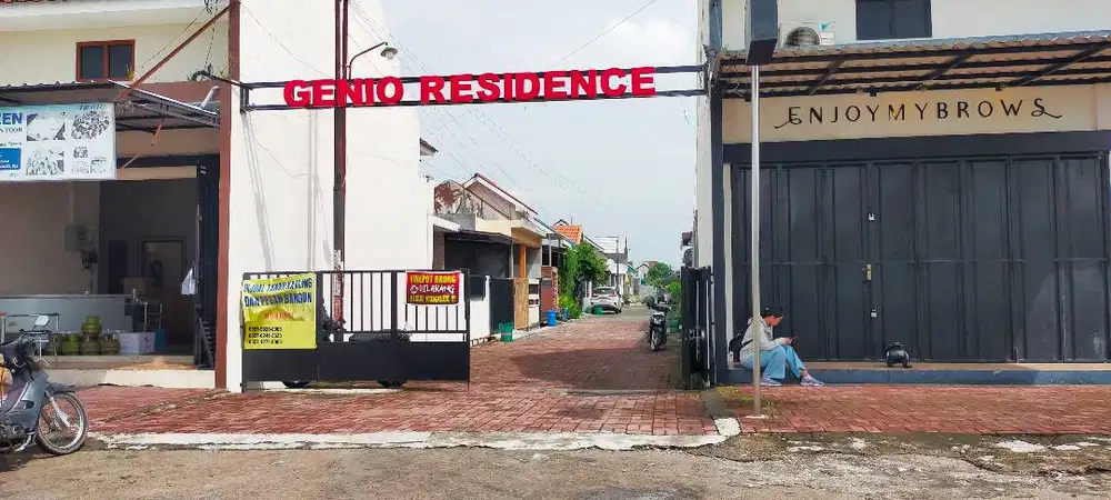 Lokasi Strategis Tanah Kavling Dalam Perumahan Cluster Genio Residence