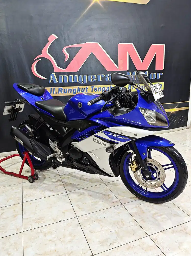 Yamaha R15 V2 TH 2016 odo 10rb stock terbatas
