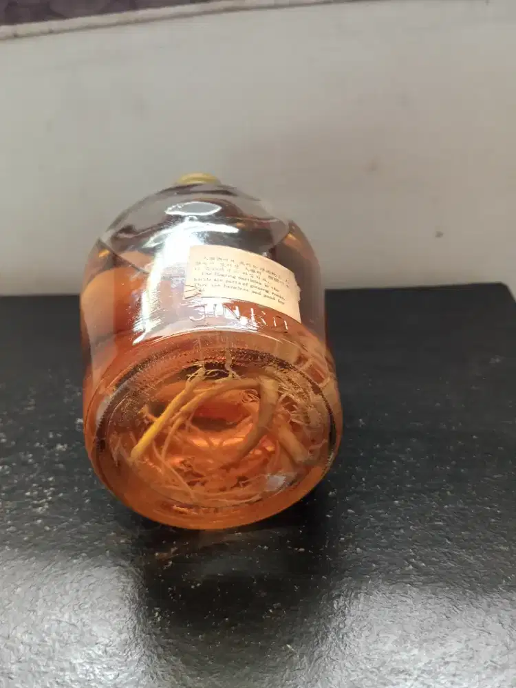 Jinro Korean ginseng liquor