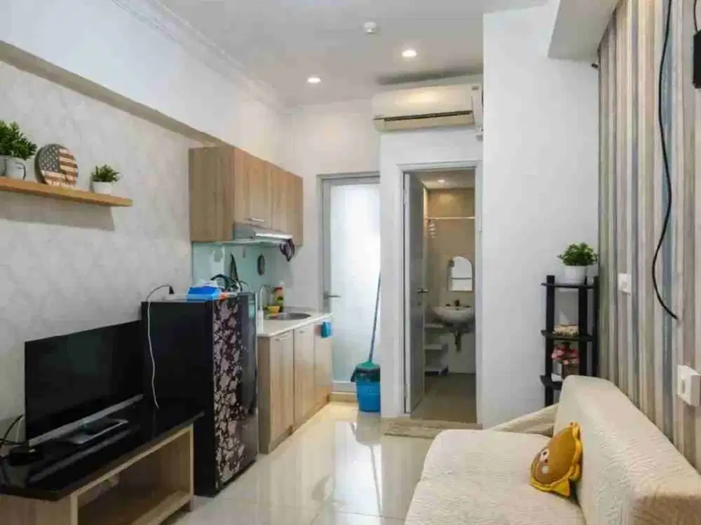 Sewa Apartemen Gunawangsa Merr Surabaya Timur 2BR Full Furnished Murah