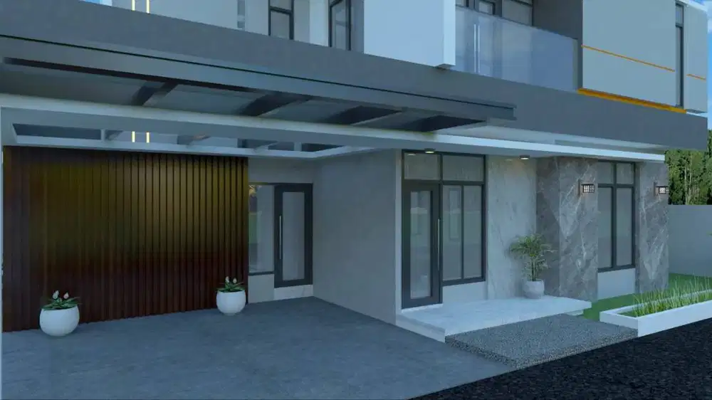 Perumahan di Solo Baru, depane Perumahan Central Park (LT 228 meter)