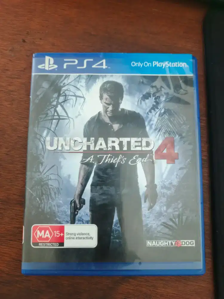 Kaset bd uncharted 4 the thief's end