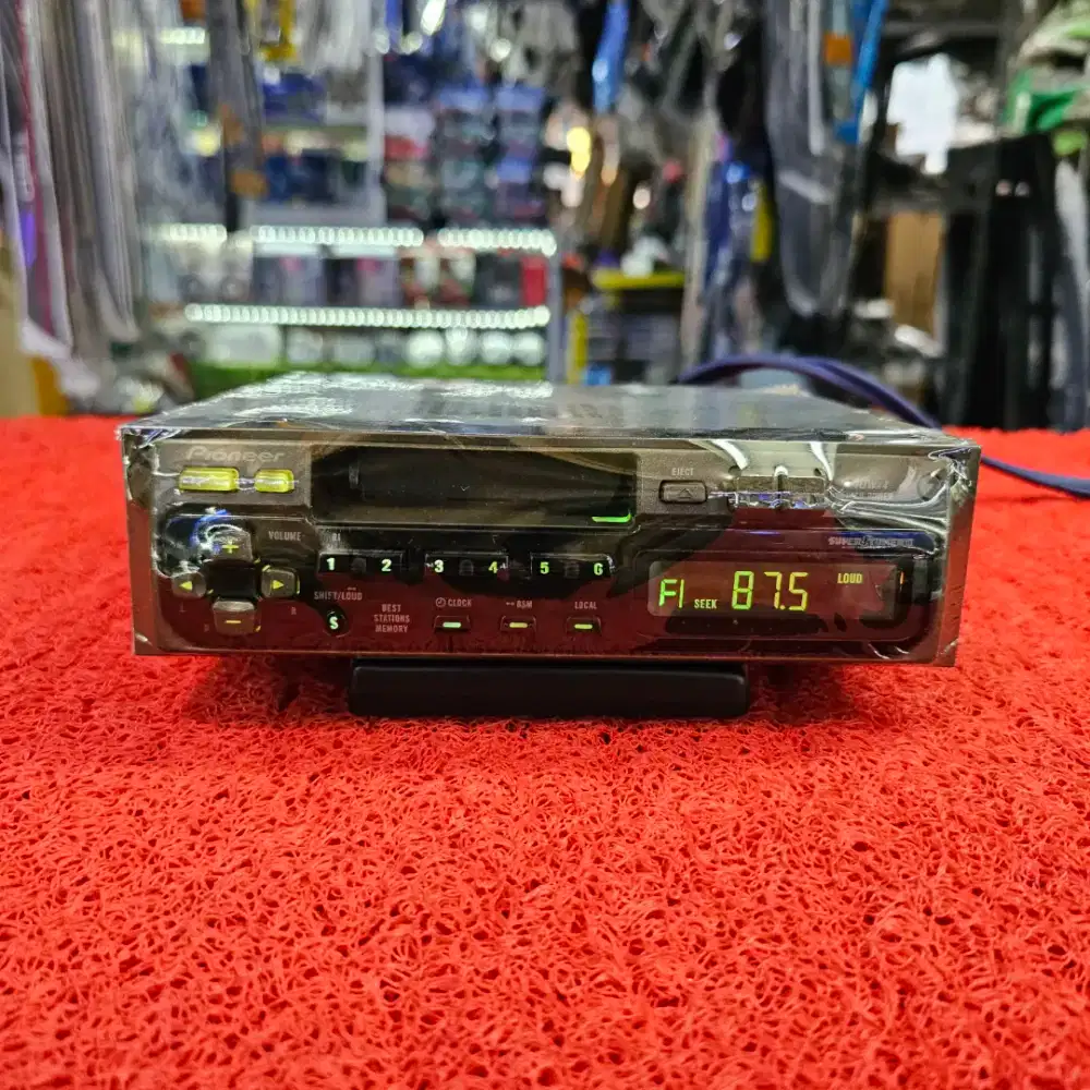 Head Unit Single Din Pioneer KEH-3047ZY Kaset Radio FM AM