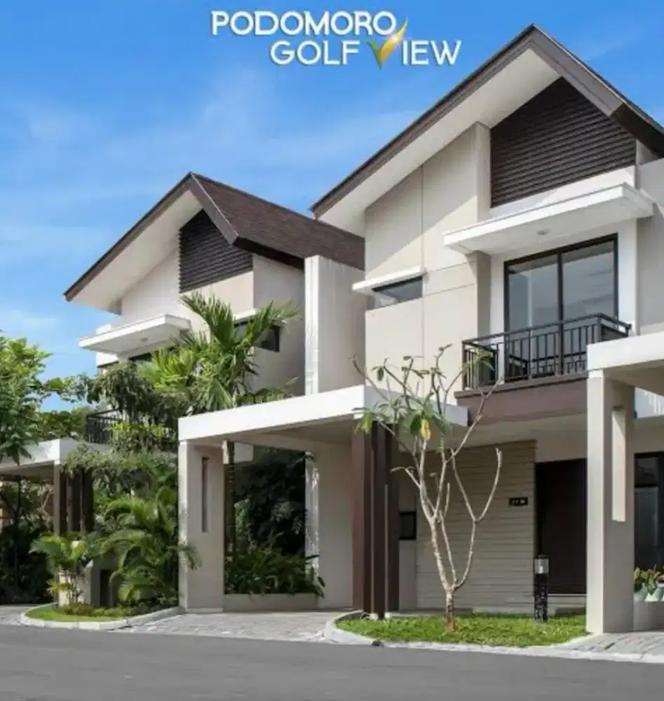 JUAL RUMAH PODOMORO GOLF VIEW CIMANGGIS