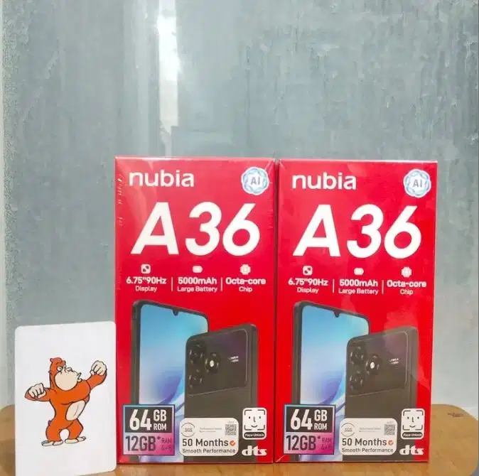 PROMO ZTE NUBIA A36 RAM 4/64GB