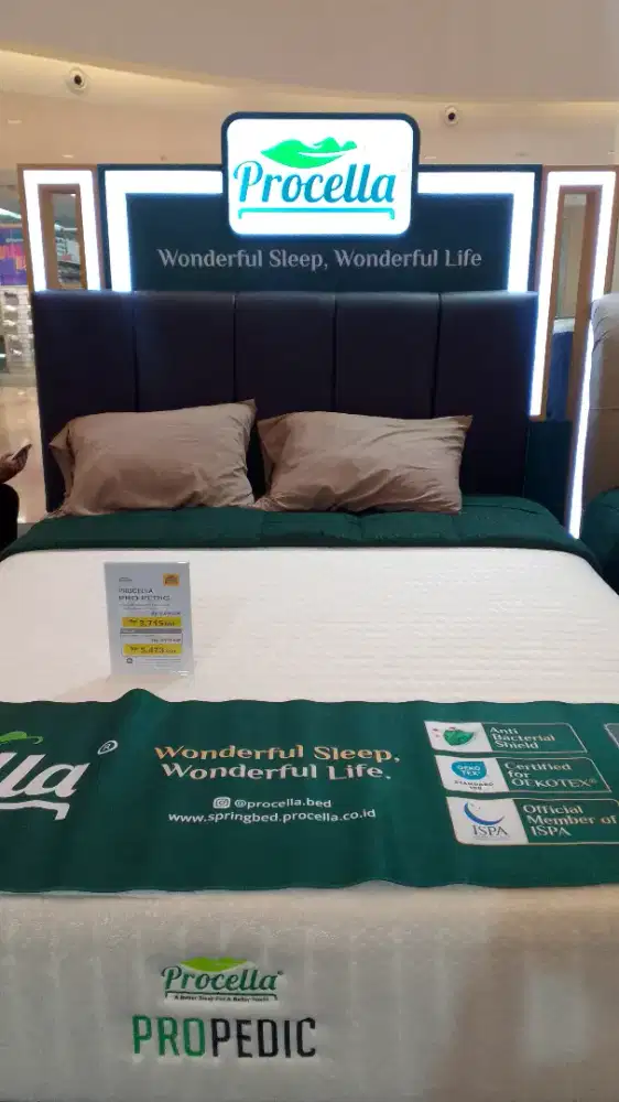 segampang itu cicilan spring bed propedic procella mulai 500ribuan