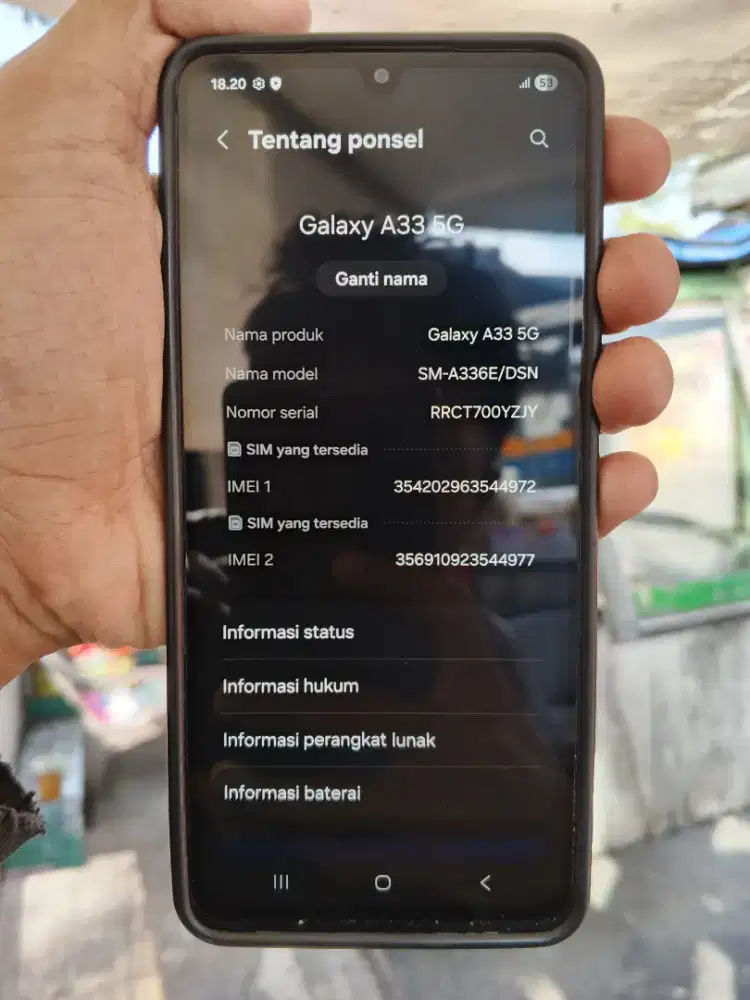 Samsung a33 5G Ram 8/256 5H