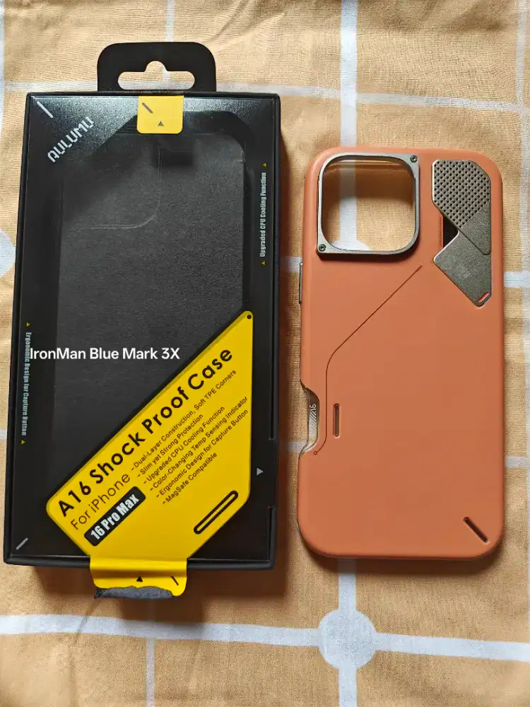 Case Casing iPhone 16 Pro Max Aulumu A16 Shockproof support MagSafe