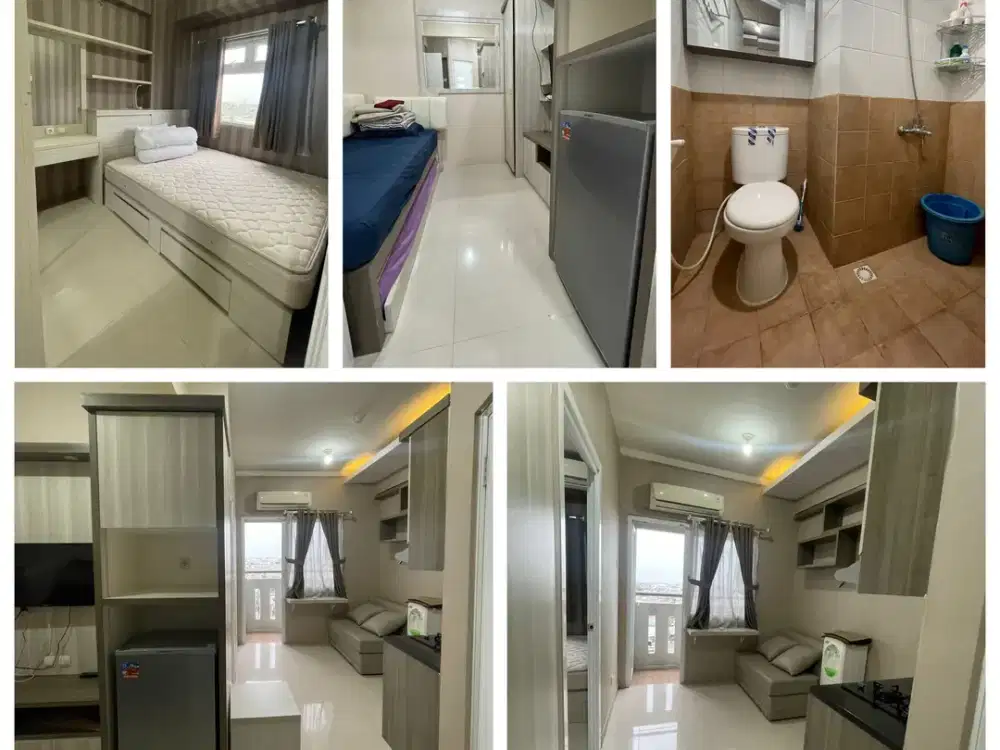 Green Pramuka City Apartement Tower Fagio sd Mall Full Furnish Bagus