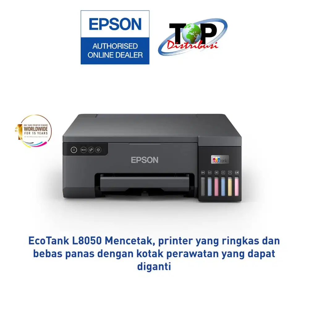 Printer Epson L8050 Photo Ecotank A4 Print WiFi