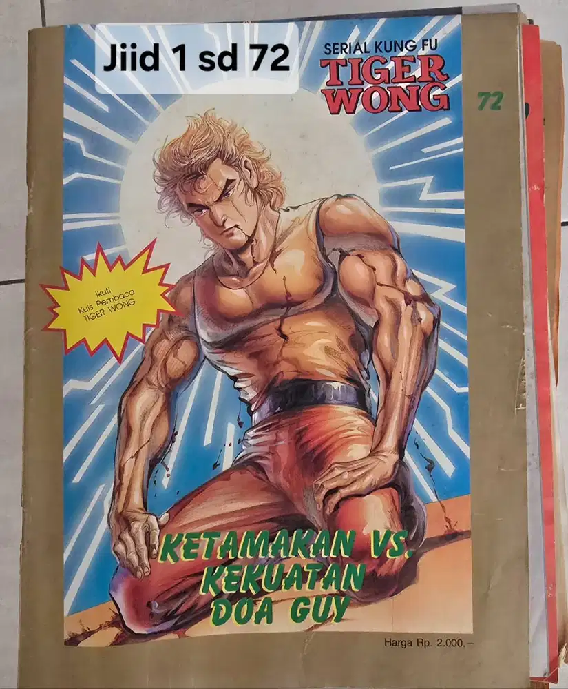 Komik anak2 judul TIGER WONG