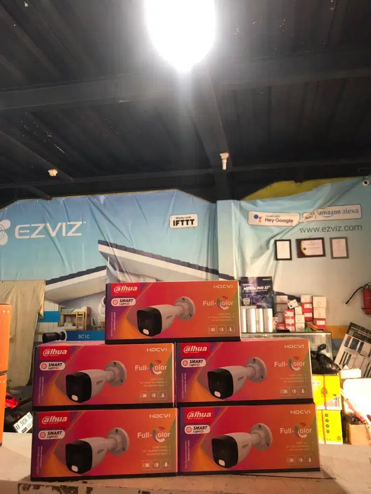 CAMERA CCTV DAHUA 2MP COLORVU OUTDOOR DH-HAC-B1A29P Kamera Dahua