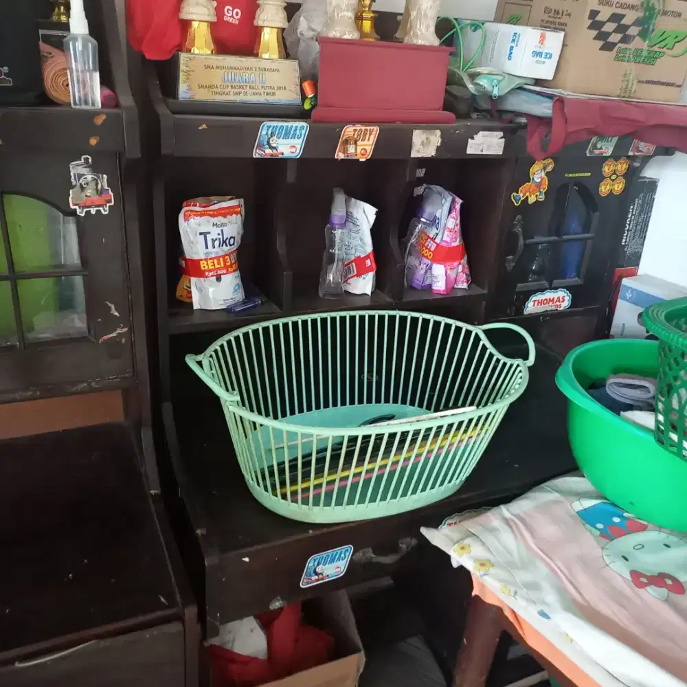 Dijual murah meja belajar jati