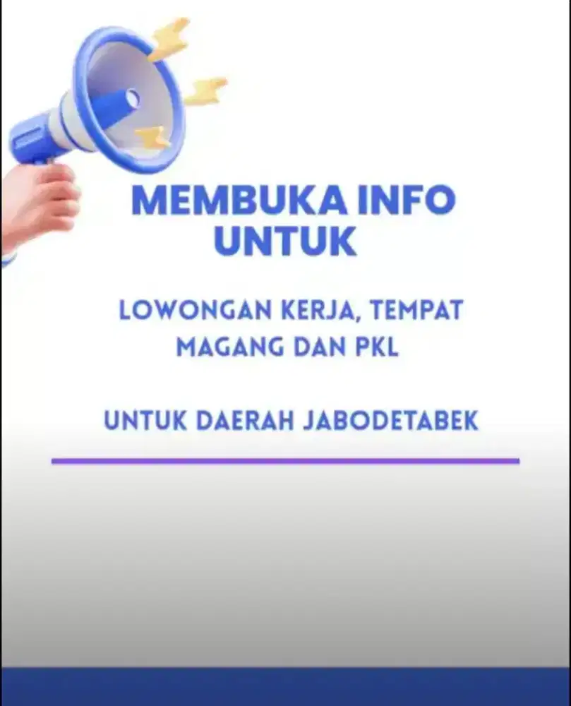 Dicari karyawan kantor