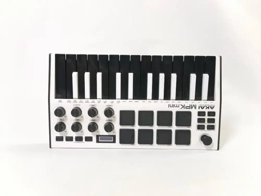 AKAI MPK MINI MK3 WHITE MIDI CONTROLLER KEYBOARD CONTROLER MKIII 2ND