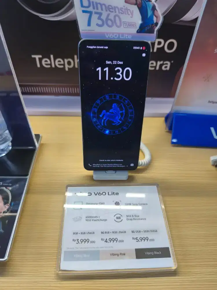 Kredit vivo V60 lite bunga 0% free 2x cicilan