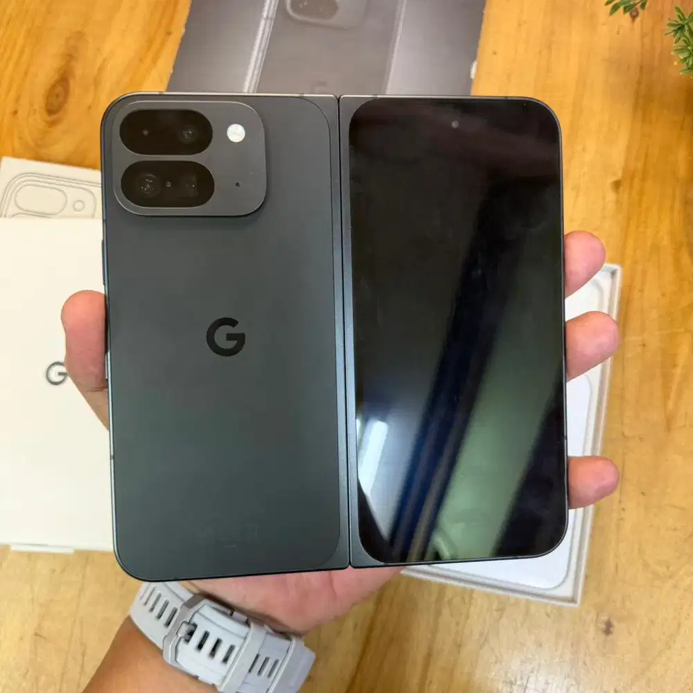 Google Pixel 9 Pro Fold 16/512GB Obsidian Global SG set Pajak resmi